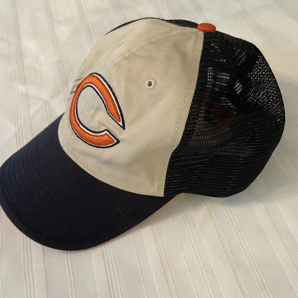 Chicago Bears Autographed Pat‎ O'Donnell NFL Authentic Snapback Hat Cap